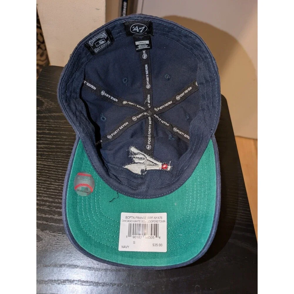 Chicago White Sox '47 Franchise Vintage Logo Fitted Hat Cap Men's Small NWT